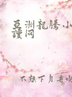 亚洲龙腾小说阅读网