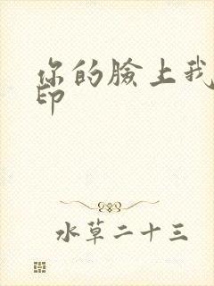 你的脸上我的唇印