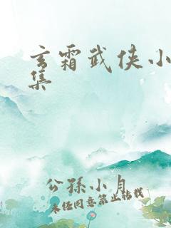 玄霜武侠小说全集