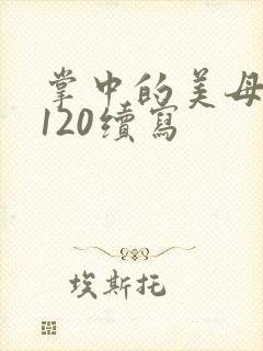 掌中的美母版主120续写