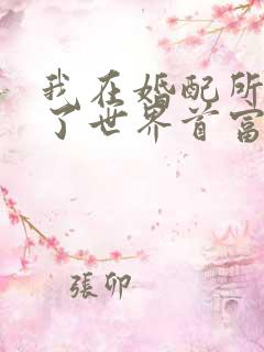 我在婚配所摇到了世界首富小说