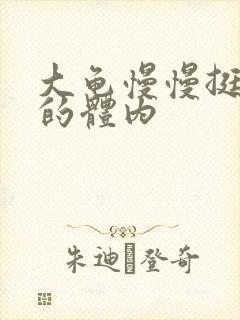 大龟慢慢挺进我的体内