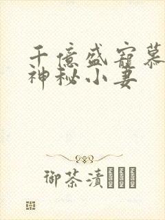 千亿盛宠慕少的神秘小妻