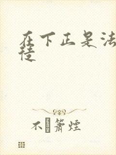 在下正是法外狂徒