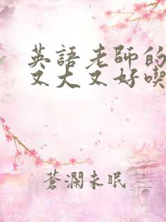 英语老师的兔子又大又好吃