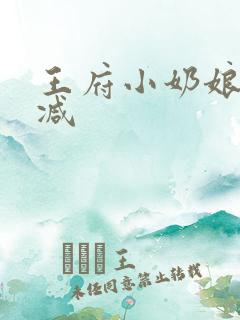 王府小奶娘未删减