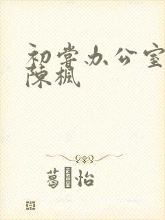 初尝办公室人妻陈枫