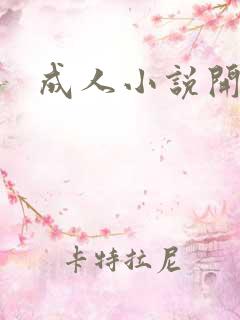 成人小说开放版