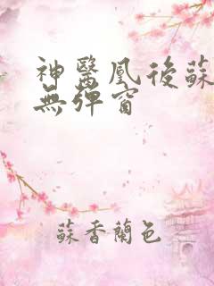 神医凰后苏小暖无弹窗