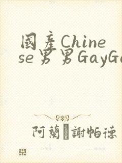 国产Chinese男男GayGayAPP