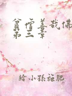 贫僧善哉佛堂H第三章