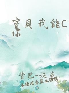 宝贝 我能C哭你