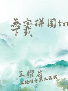 无字拼图txt下载