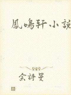 凤鸣轩小说