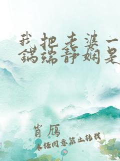 我把老婆一家一锅端静娴是什么书