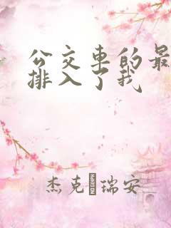 公交车的最后一排入了我