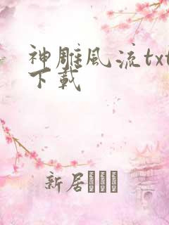 神雕风流txt下载