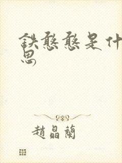 铁憨憨是什么意思