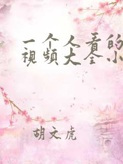 一个人看的免费视频大全小说