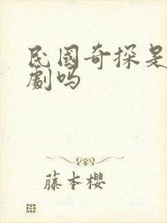 民国奇探是耽改剧吗
