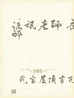 流氓老师 夜独醉