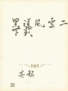 黑道风云二十年下载