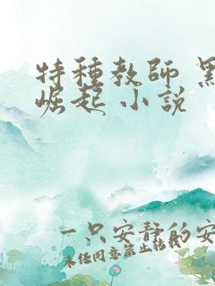 特种教师 黑暗崛起 小说