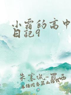 小霜的高中成长日记9