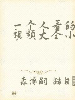 一个人看的免费视频大全小说