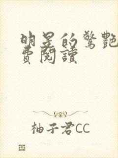 明星的惊艳史免费阅读