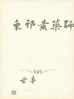 东邪黄药师本纪