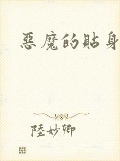 恶魔的贴身保镖