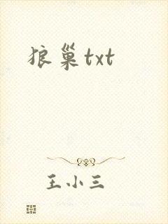 狼巢txt