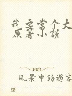 我要当个大坏蛋原著小说