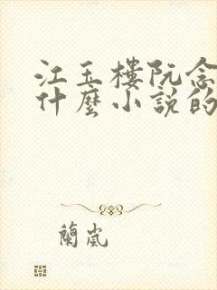 江玉楼阮念笙是什么小说的名字