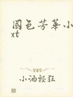 国色芳华小说txt