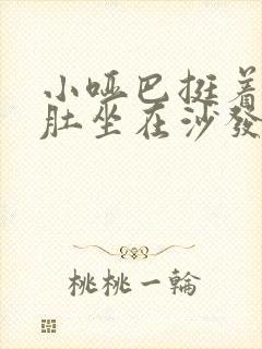 小哑巴挺着个孕肚坐在沙发