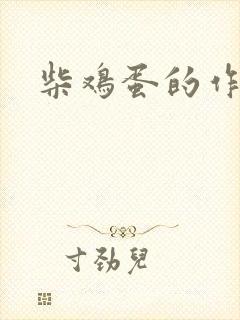 柴鸡蛋的作品