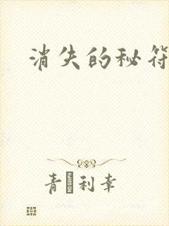 消失的秘符