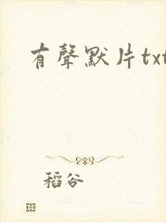 有声默片txt