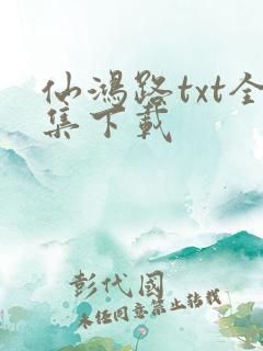 仙鸿路txt全集下载