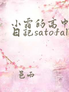 小霜的高中成长日记satofall