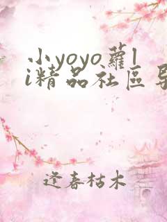 小yoyo萝li精品社区导航
