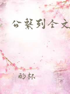 公系列全文阅读