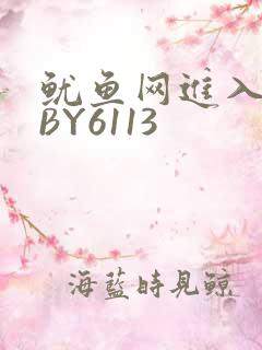 鱿鱼网进入官网BY6113