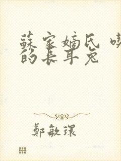 苏家嫡氏 吃肉的长耳兔