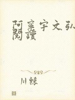 阿宁宇文弘免费阅读