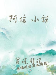 阿信 小说
