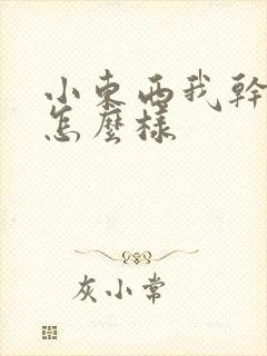 小东西我干的你怎么样