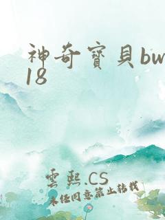 神奇宝贝bw118